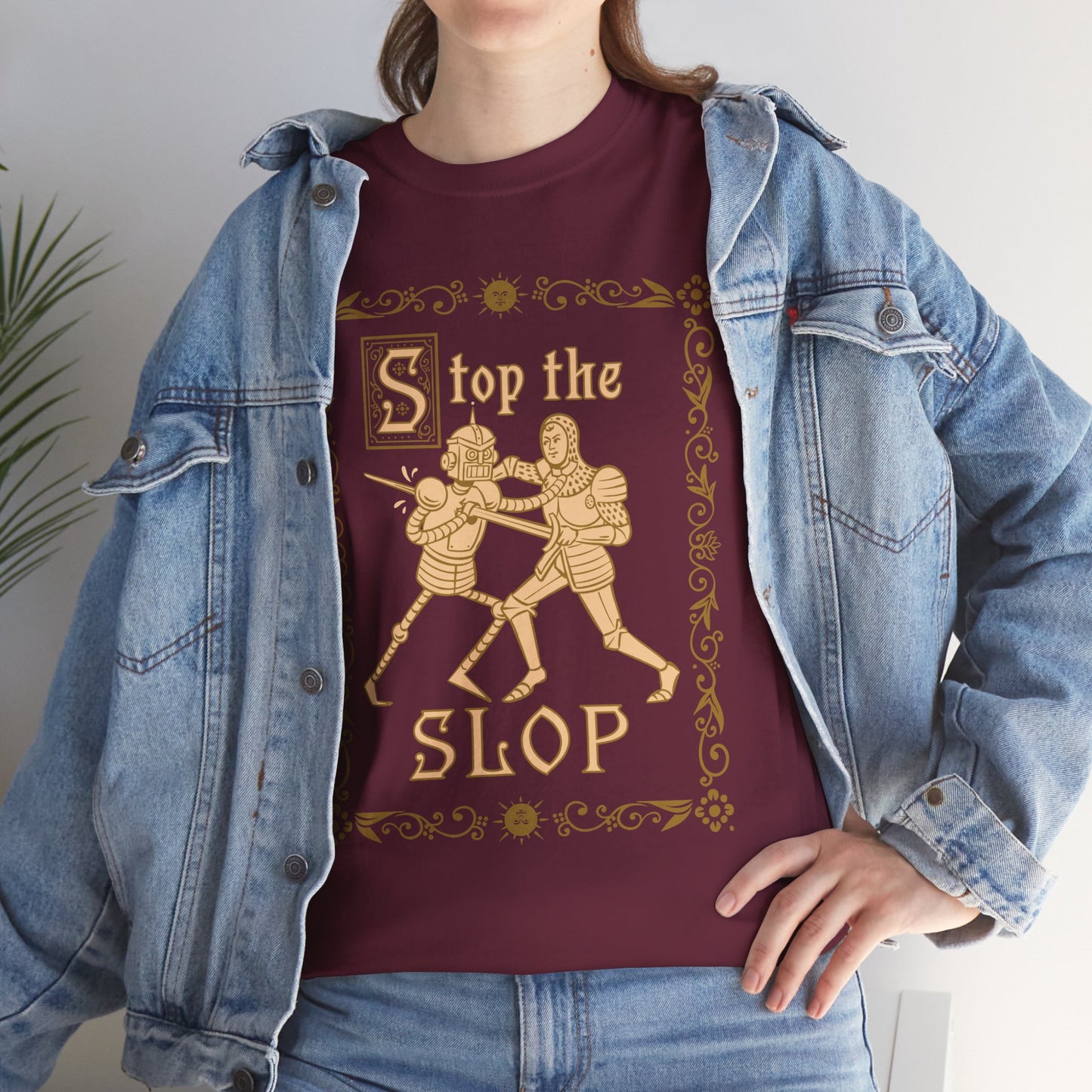 Stop The Slop - Unisex Heavy Cotton Tee