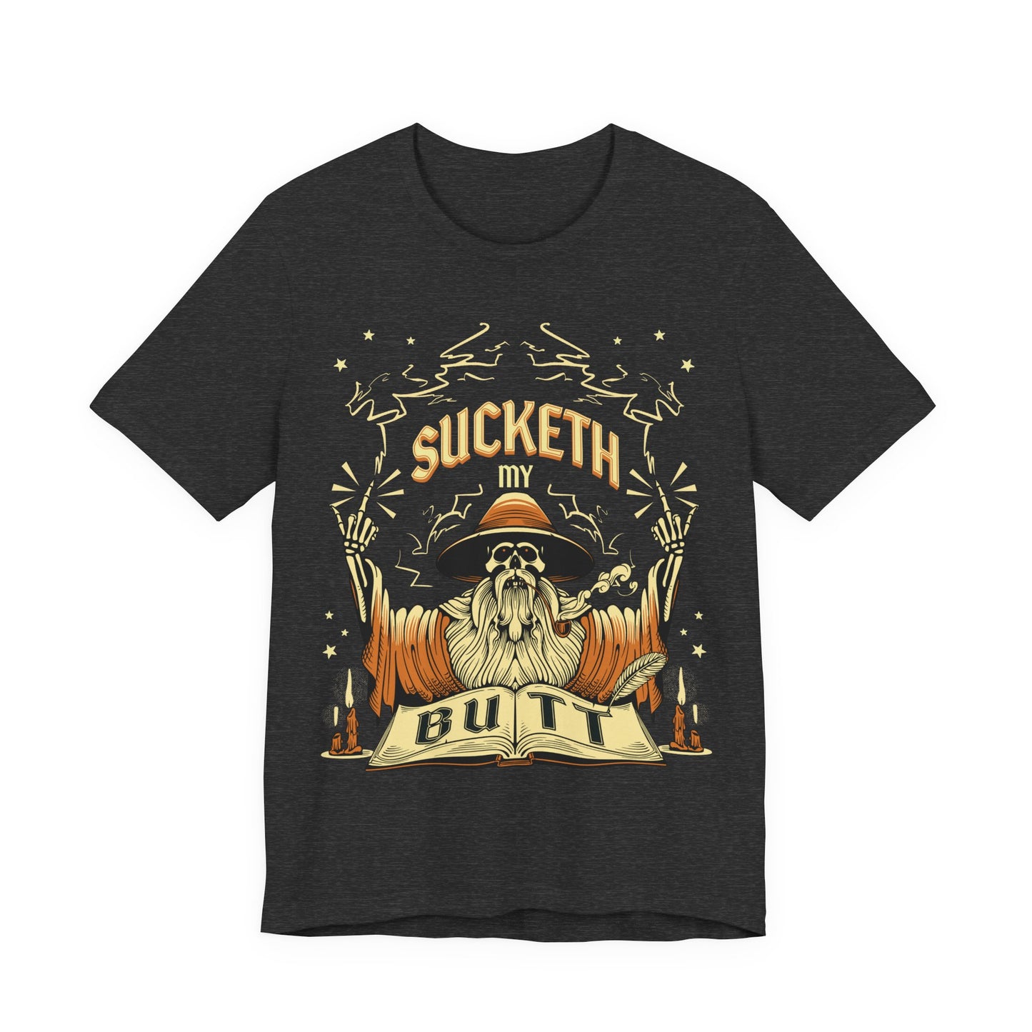 SUCKETH MY BUTT Unisex Jersey Short Sleeve Tee
