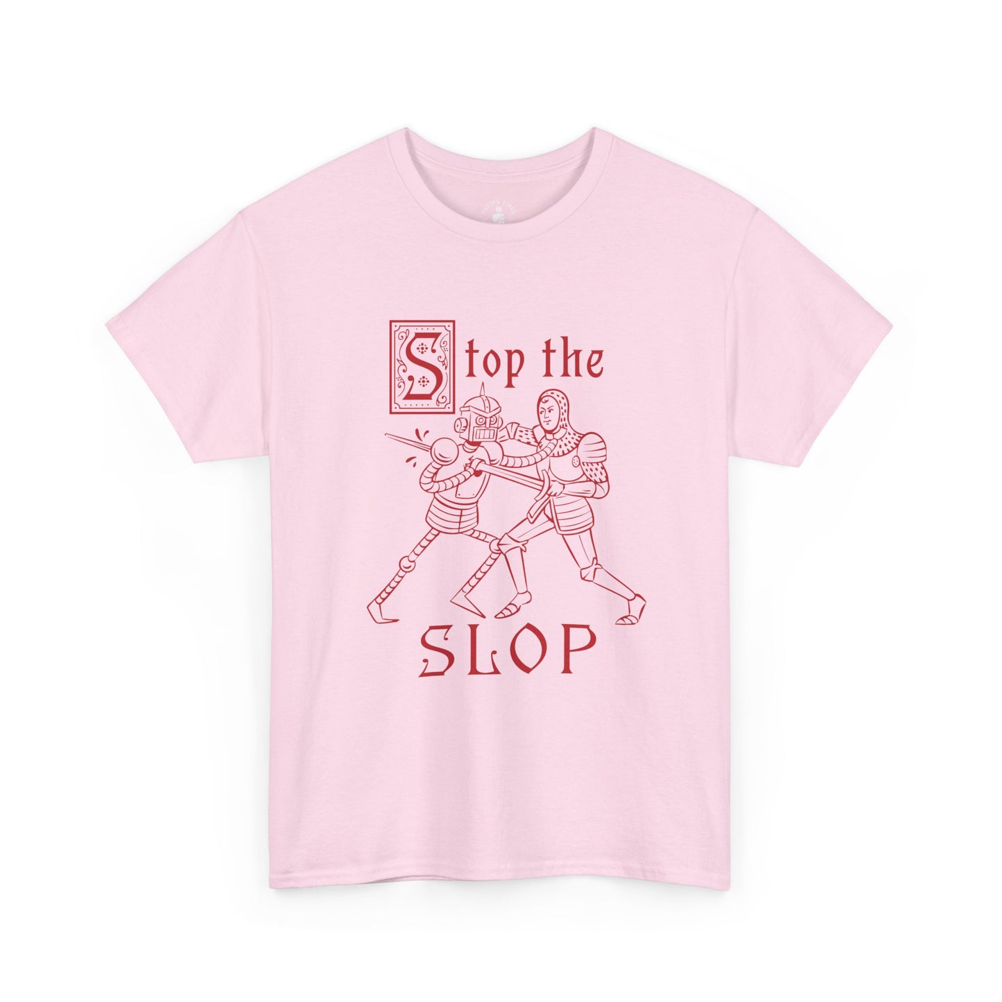 Stop The Slop (Borderless) - Unisex Heavy Cotton Tee