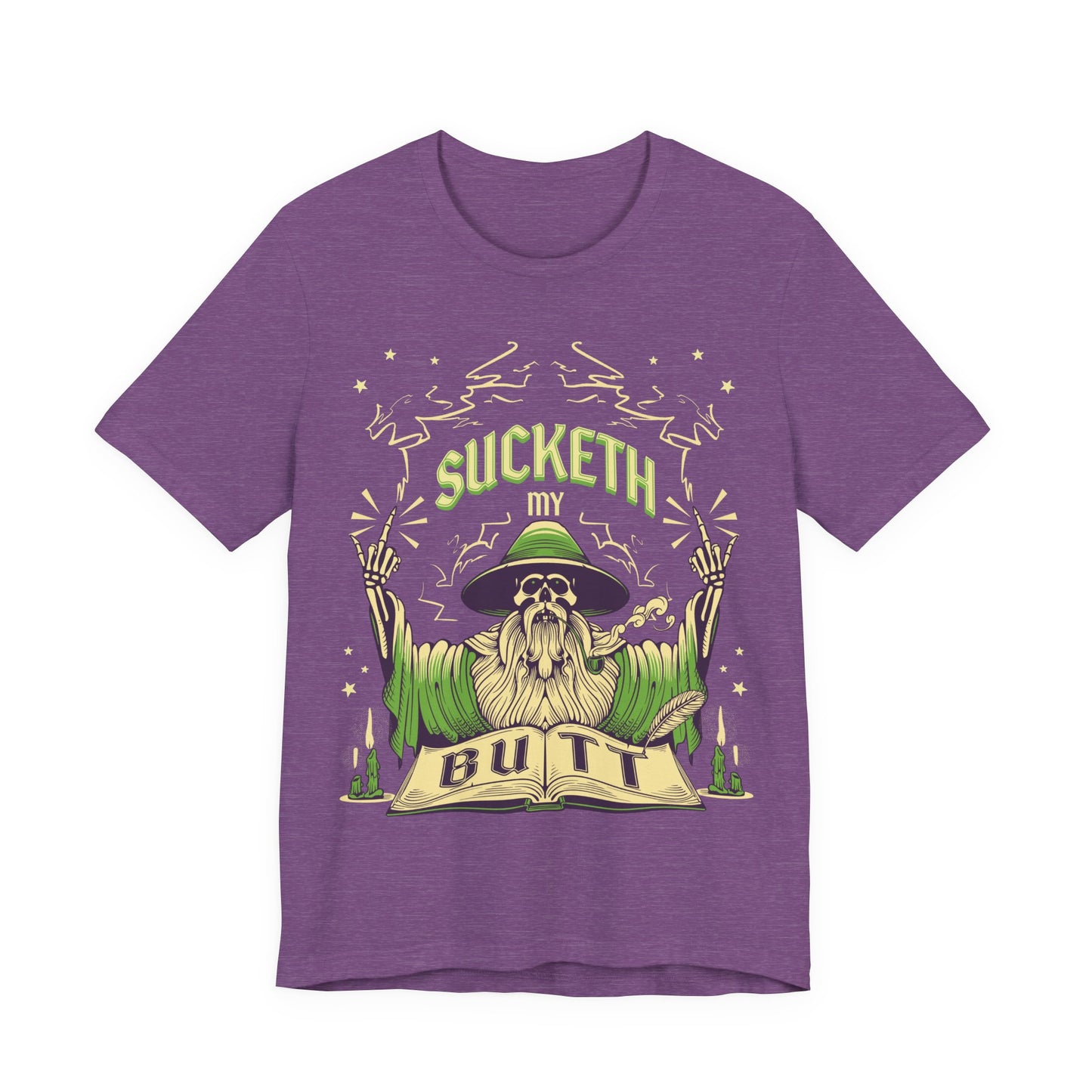 SUCKETH MY BUTT Unisex Jersey Short Sleeve Tee