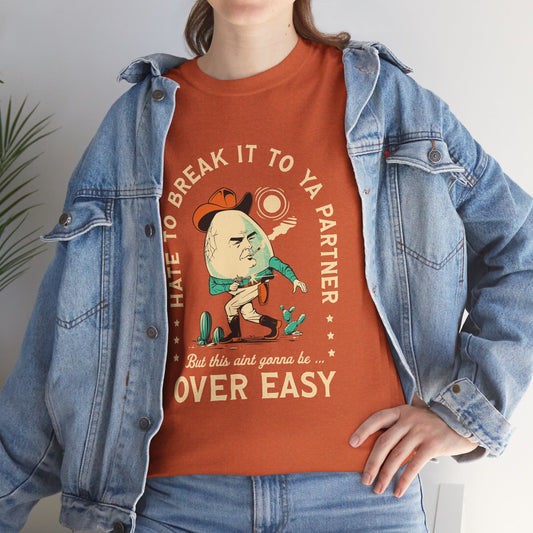 Over Easy - Heavy Cotton Tee